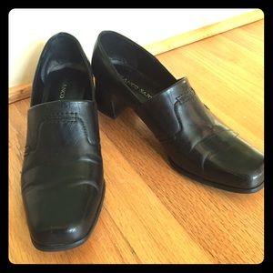 ▪️Franco Sarto Black Cuban Heels▪️